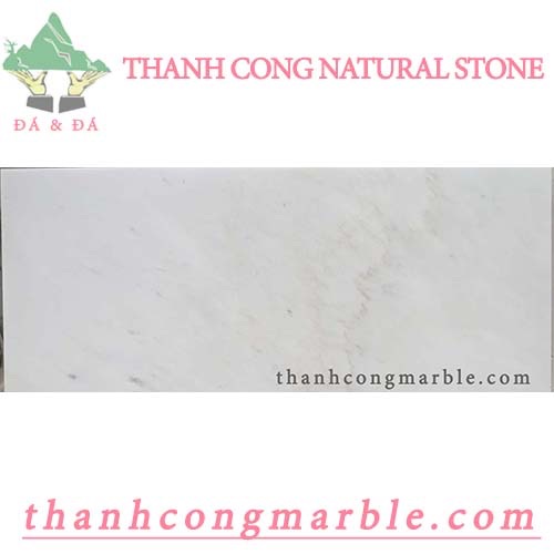 Milky White Marble Step Stone